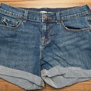 Womens old navy boyfriend shorts size 6